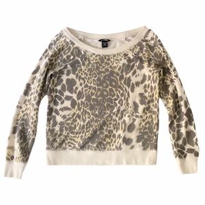 Moda International Leopard Sweatshirt